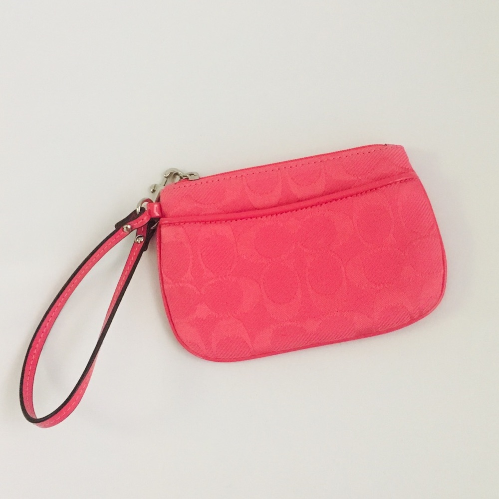 Coach “Signature C” Small Wristlet